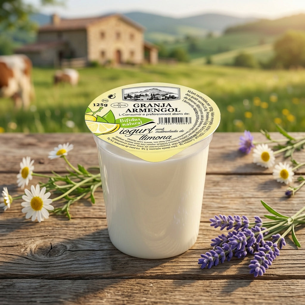 Iogurt amb melmelada de llimona 125g