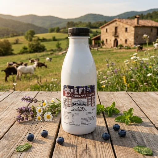 Quefir de cabra amb nabius 500ml