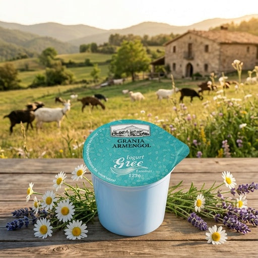 Iogurt grec ensucrat 125g