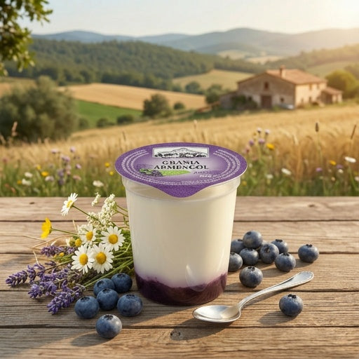 Iogurt bio desnatat de nabius 125g