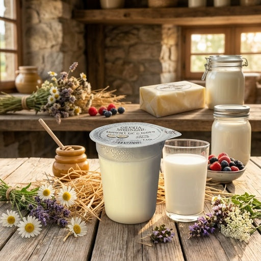 Iogurt de cabra amb gust de coco 125g
