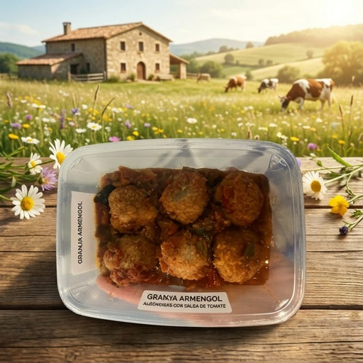 Pilotilles amb samfaina 250g
