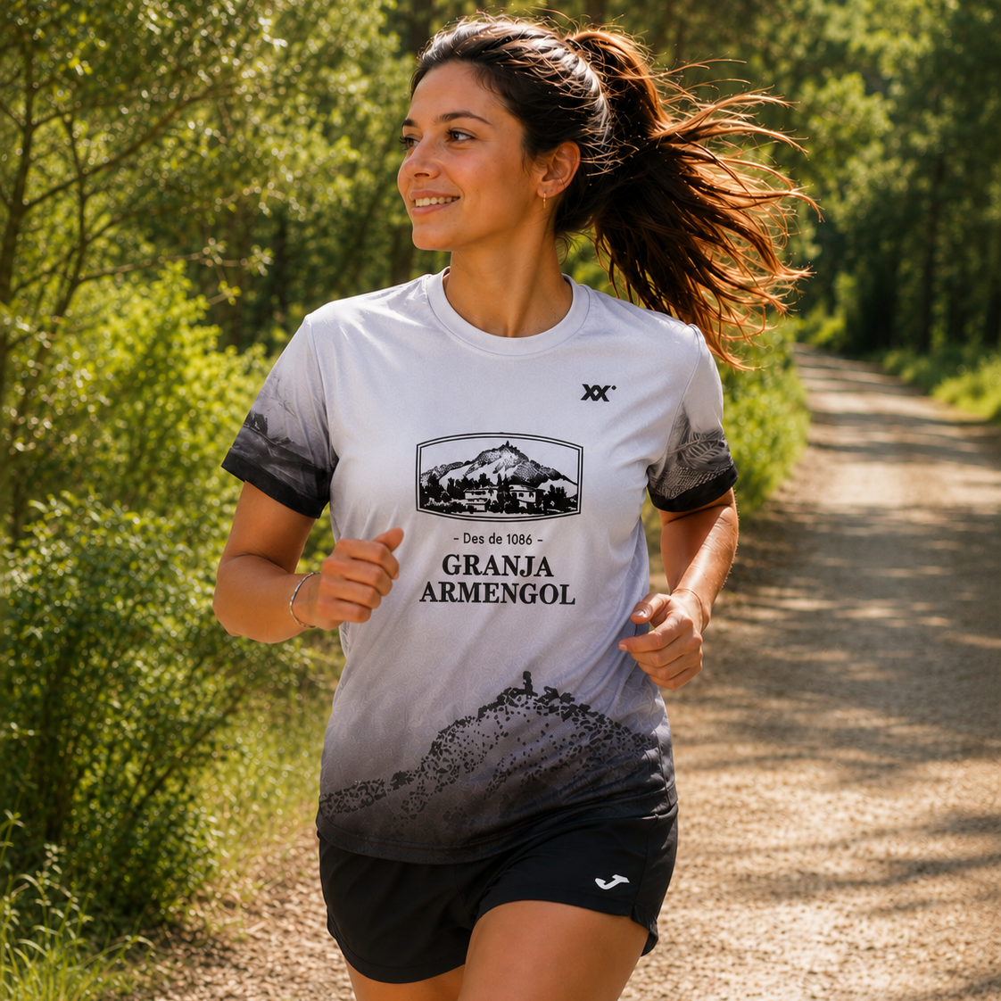Camiseta esportiva