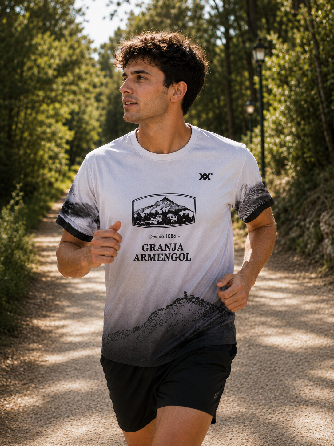 Camiseta esportiva