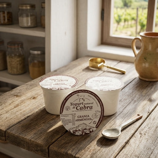 Iogurt natural de cabra 125g