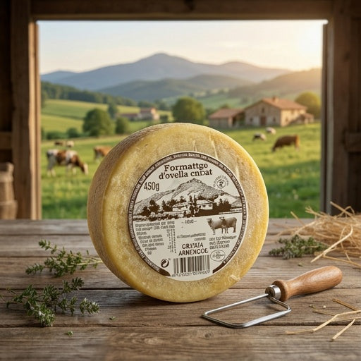 Formatge d’ovella curat 450g