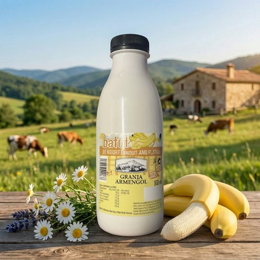 Batut de iogurt amb plàtan 500 ml