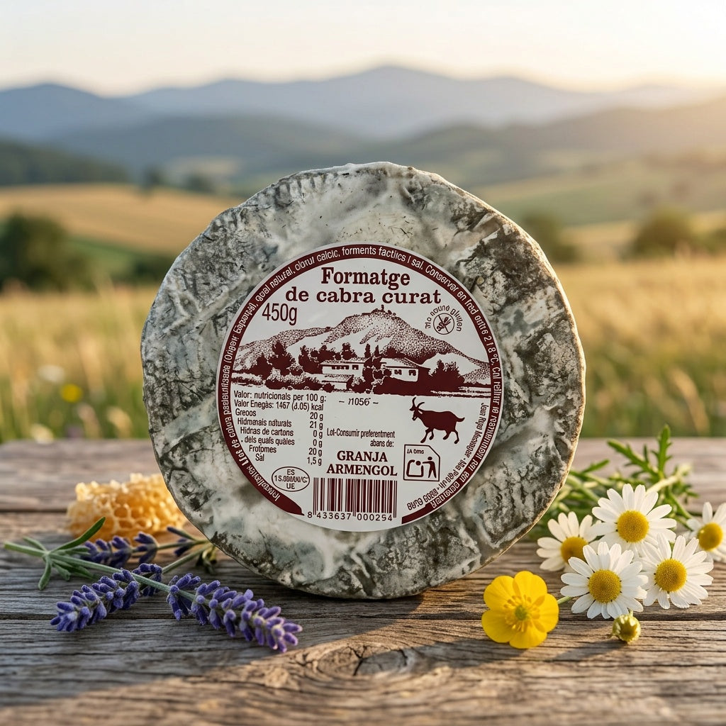 Formatge de cabra curat 450g