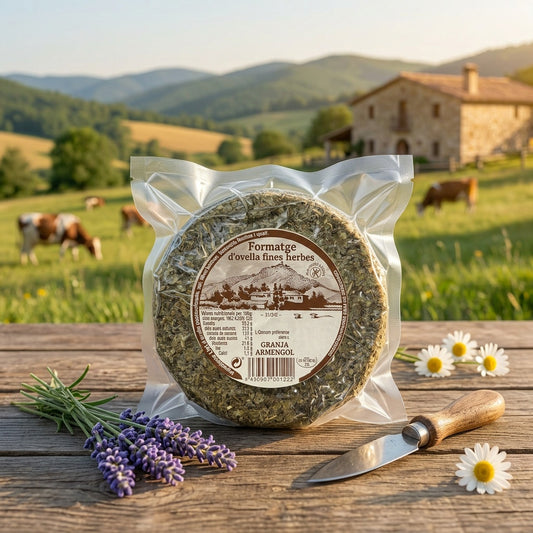 Formatge d' ovella amb fins herbes 400g