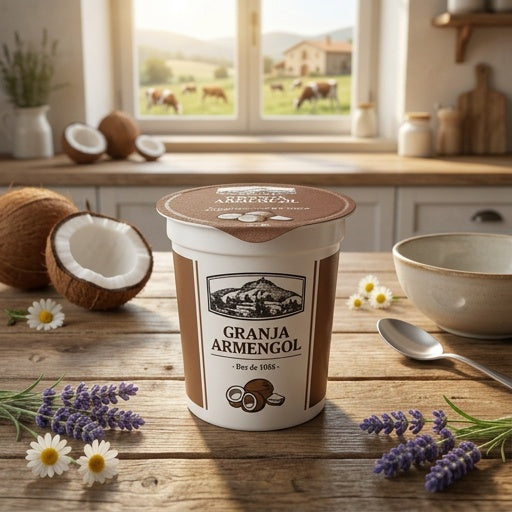 Iogurt amb gust de coco 125g