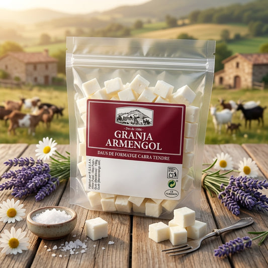 Daus de formatge de cabra tendre 150g
