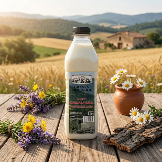 Llet Desnatada Pasteuritzada 1L
