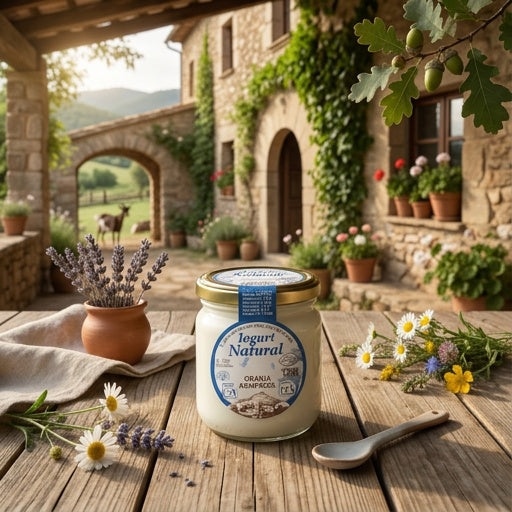 Iogurt natural de vidre 125g