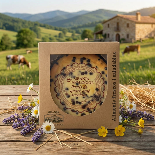 Pastis de quart amb xocolata 300g