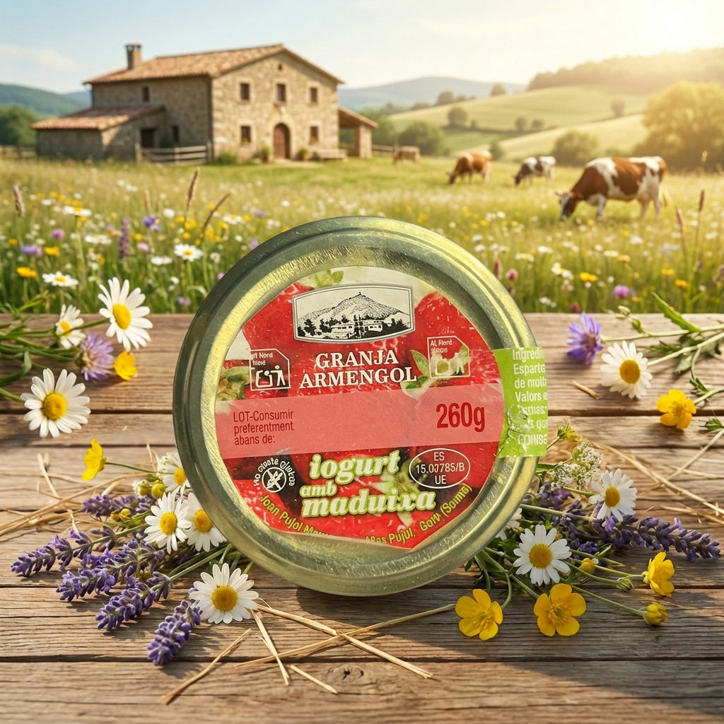 Iogurt amb maduixa 260g