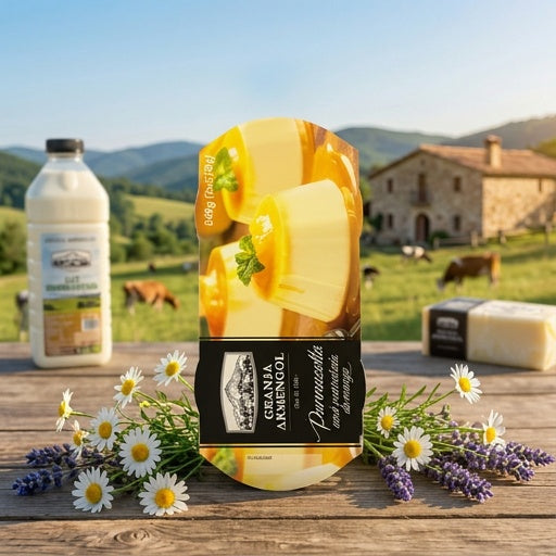 Panacota amb melmelada de mango  250g