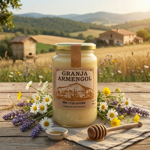 Mel crua de romaní 500g
