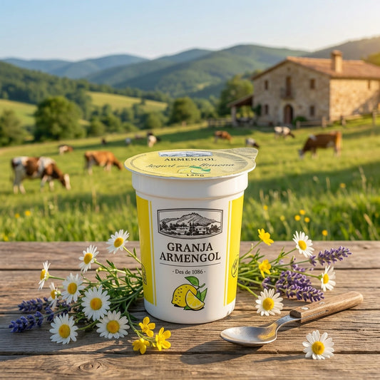 Iogurt amb gust de llimona 125g