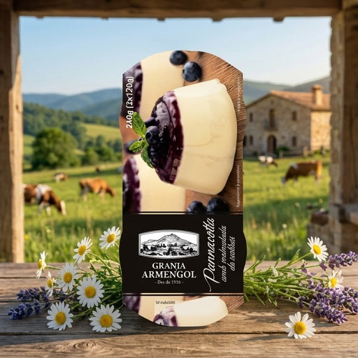 Panacota amb melmelada de nabius 250g