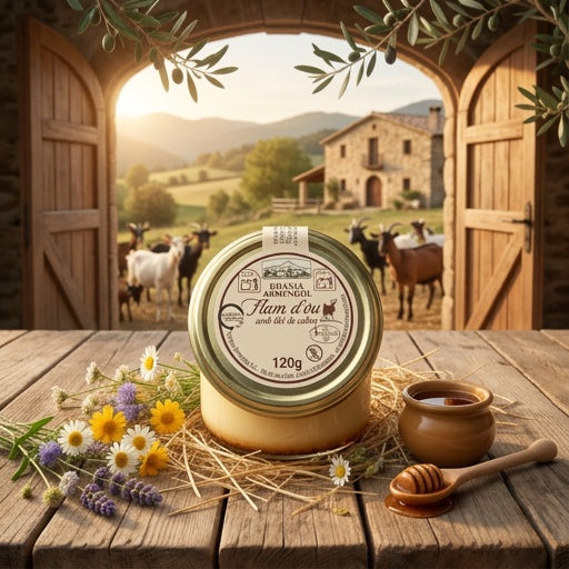 Flam d’ou de cabra 100g